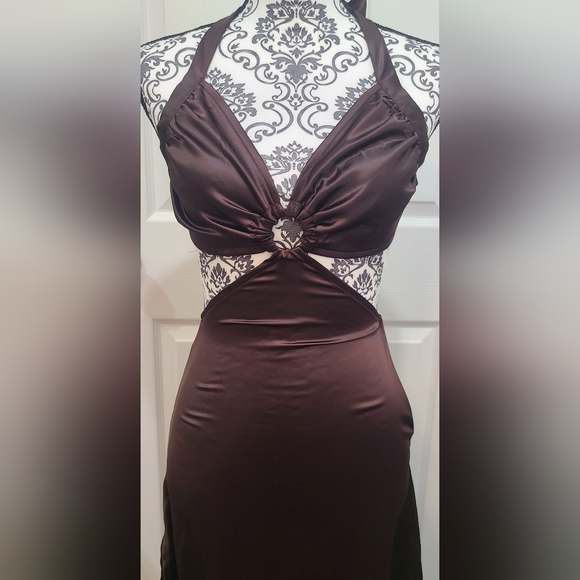 Peppermayo Palas Maxi Dress- Chocolate - Picture 6 of 10